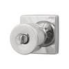 Sure-Loc Hardware Sure-Loc Hardware Bergen Square Entry Knobset, Polished Chrome BG107-SQ 26